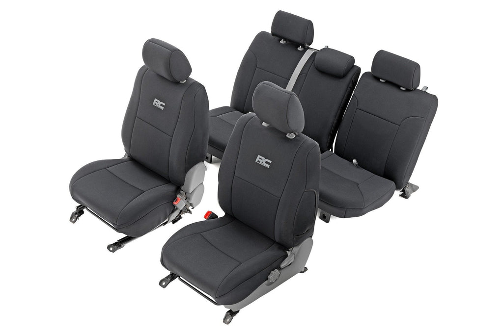 Seat Covers | FR & RR | Crew Cab | Toyota Tacoma 2WD/4WD (2005 - 2015) - Offroad Armor