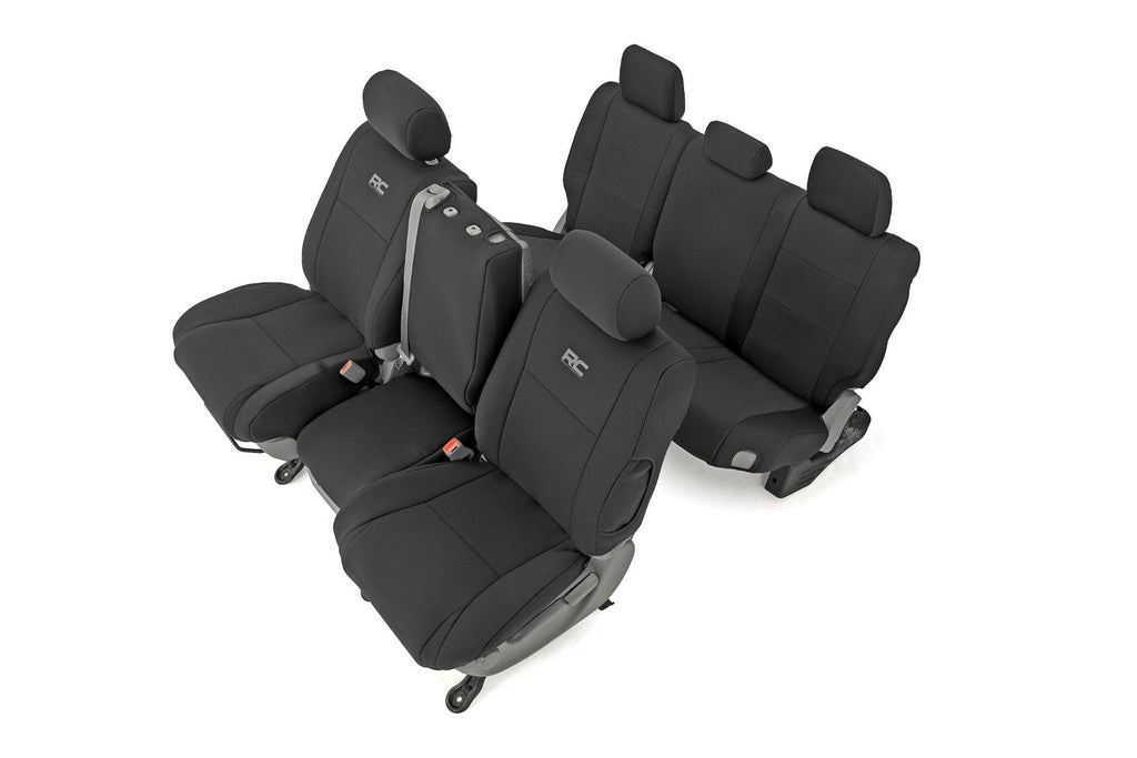 Seat Covers | FR w/ Console Cover and Rear | Toyota Tundra 2WD/4WD (07 - 13) - Offroad Armor