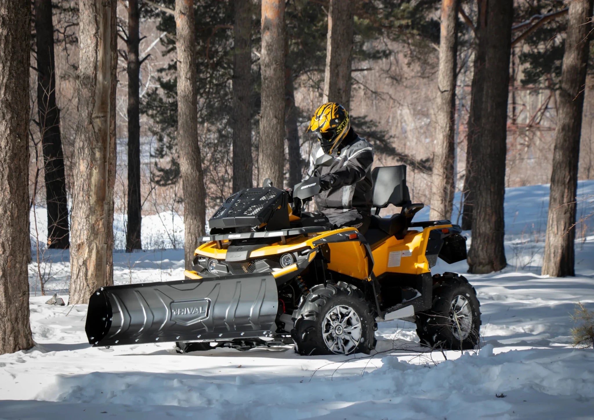 Segway Snarler AT6 72" Blade Supreme High Lift Snowplow Kit - Offroad Armor