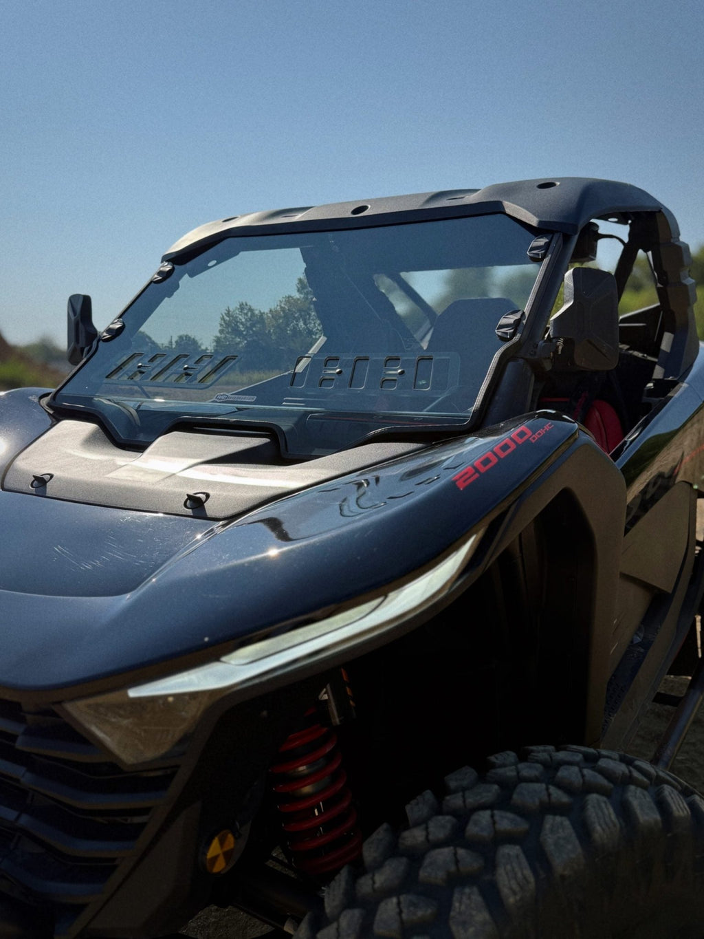 Segway Super Villain SX20 Windshield 26′ - Offroad Armor