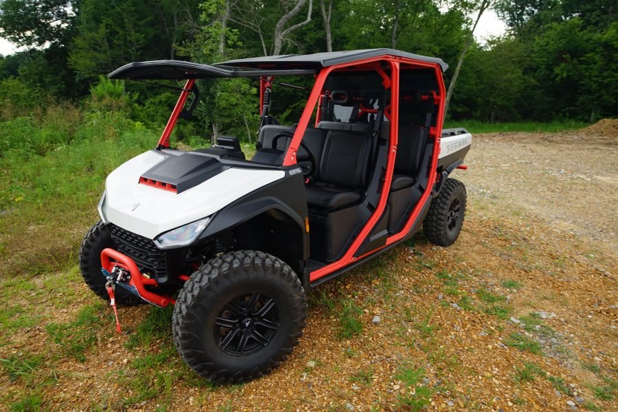 Segway UT10 Crew Tip Out Windshield 2023 - 2024 Tinted - Offroad Armor