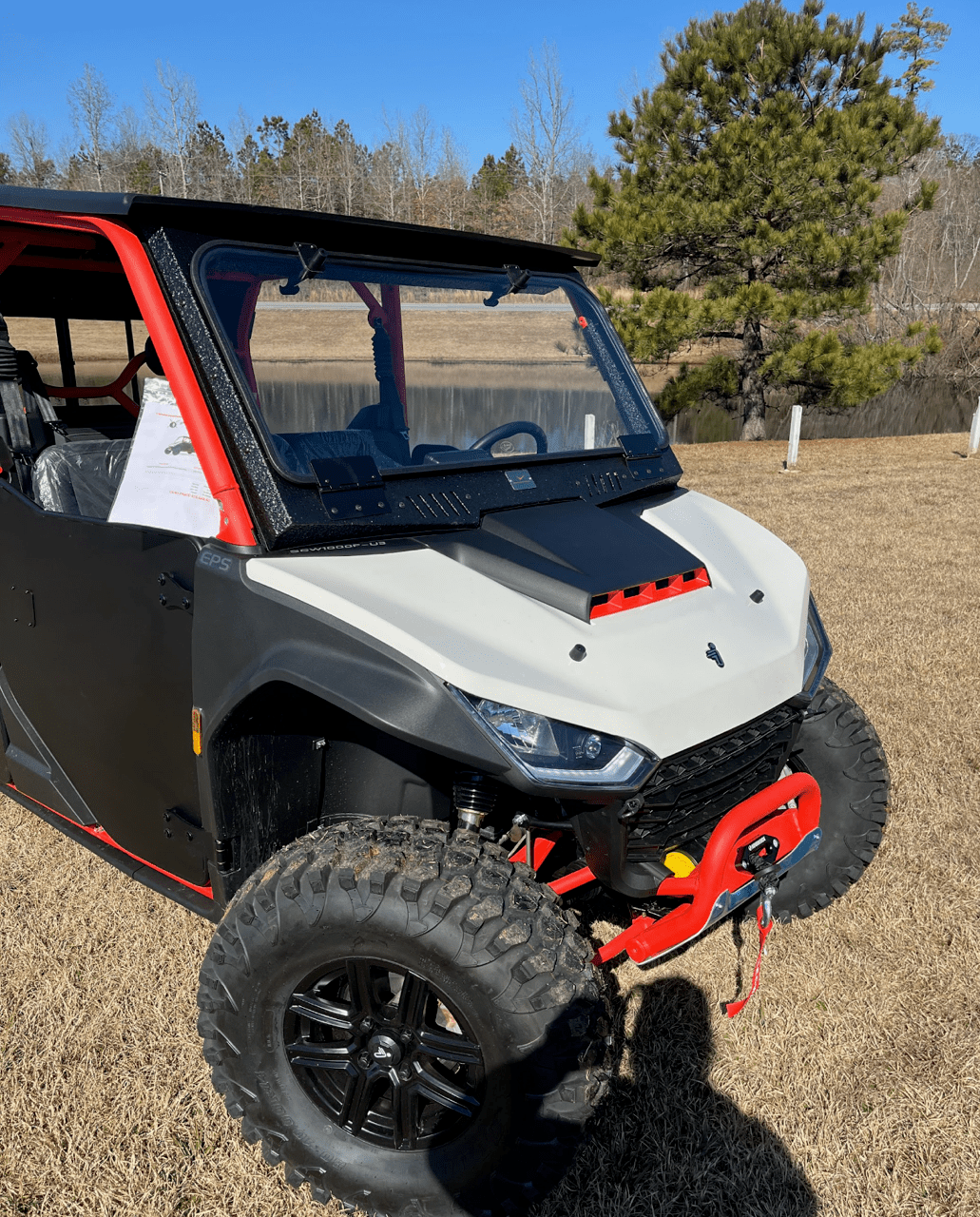 Segway UT10 Flip Down Glass Front Windshield - Offroad Armor