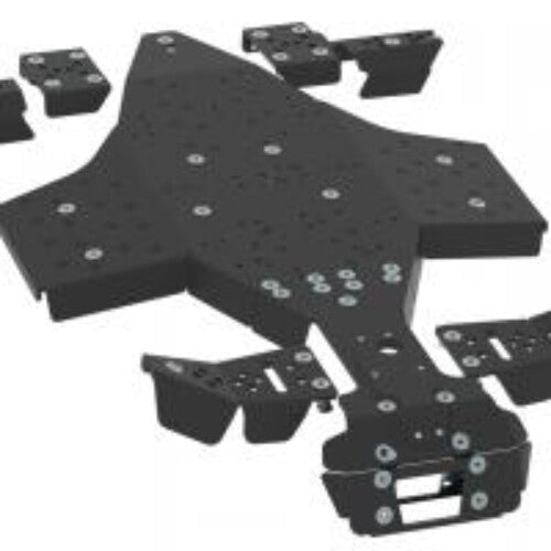 Skid Plate Full Set (Plastic) Polaris Sportsman Xp 1000 (2017+) 850 (2018+) - Offroad Armor