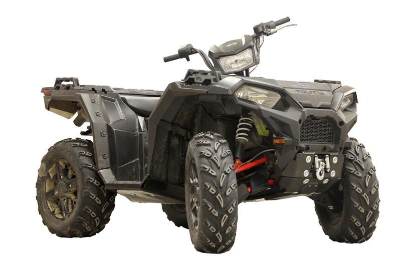 Skid Plate Full Set (Plastic) Polaris Sportsman Xp 1000 (2017+) 850 (2018+) - Offroad Armor
