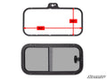 Sliding Window Kit for SuperATV Polycarbonate Rear Windshields - Offroad Armor