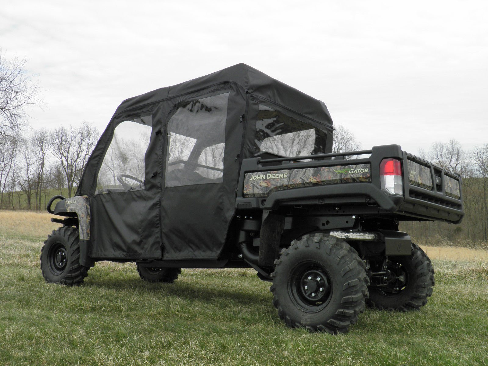 Soft Full Cab Enclosure For Existing Windshield - John Deere Gator Xuv 4 Seater - Offroad Armor