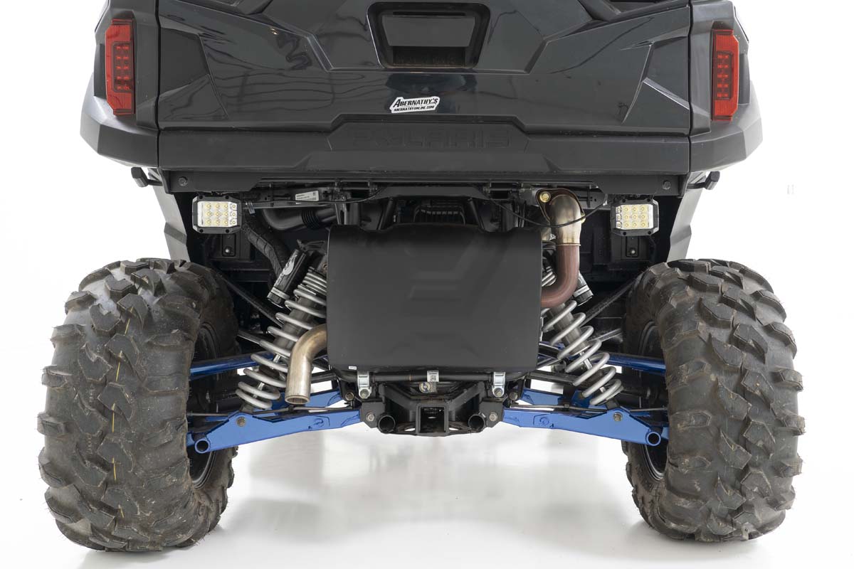 Rough Country LED Light | Under Bed Mount | 2" Chrome Pair | Wide Angle | Polaris General (18-22)
