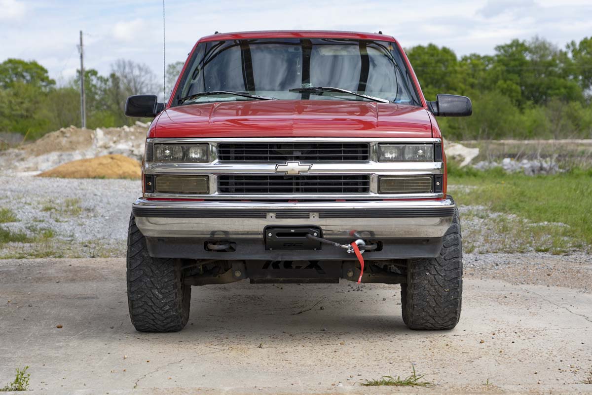 Rough Country Hidden Winch Mounting Plate | Chevy C1500/K1500 Truck/SUV (88-99)