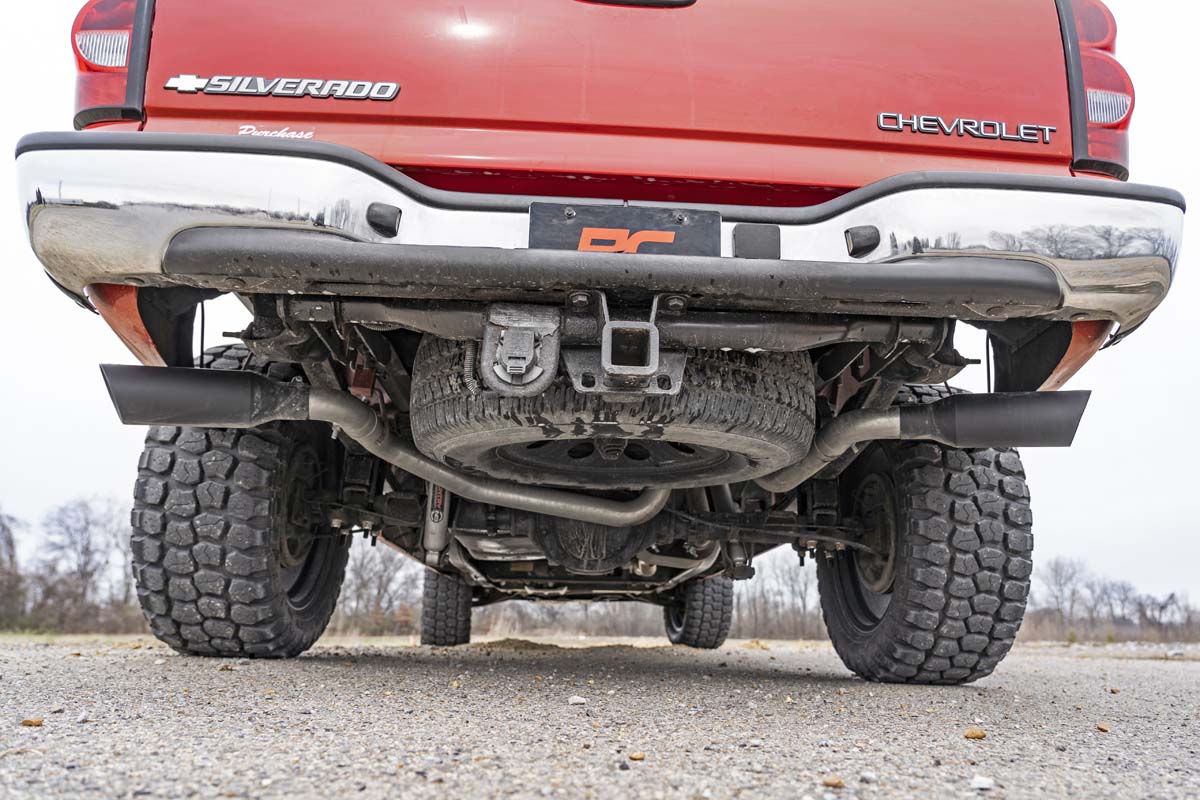 Rough Country Performance Exhaust | Ext Cab | 4.8L/5.3L | Chevy/GMC 1500 (99-06)