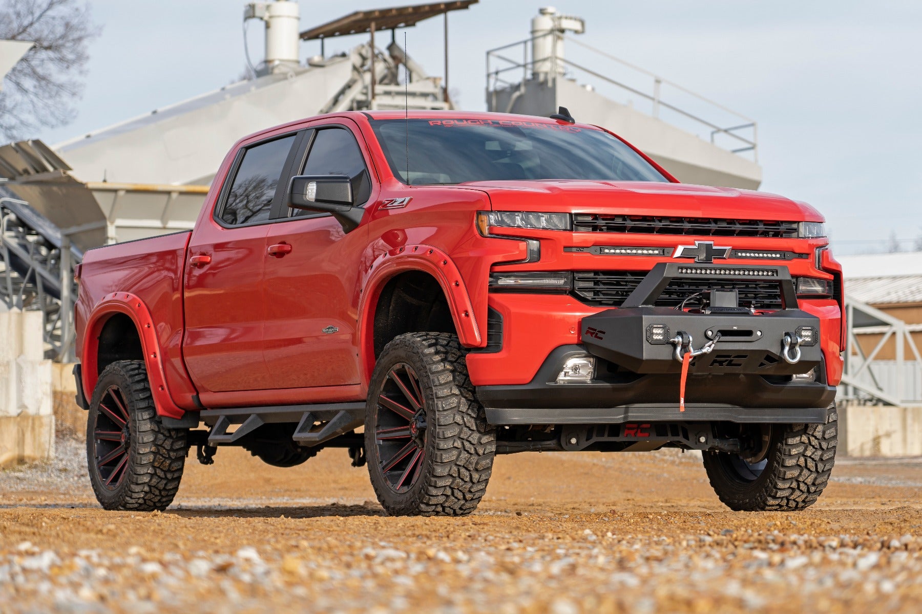Rough Country EXO Winch Mount Kit | Chevy Silverado 1500 2WD/4WD (2019-2023)