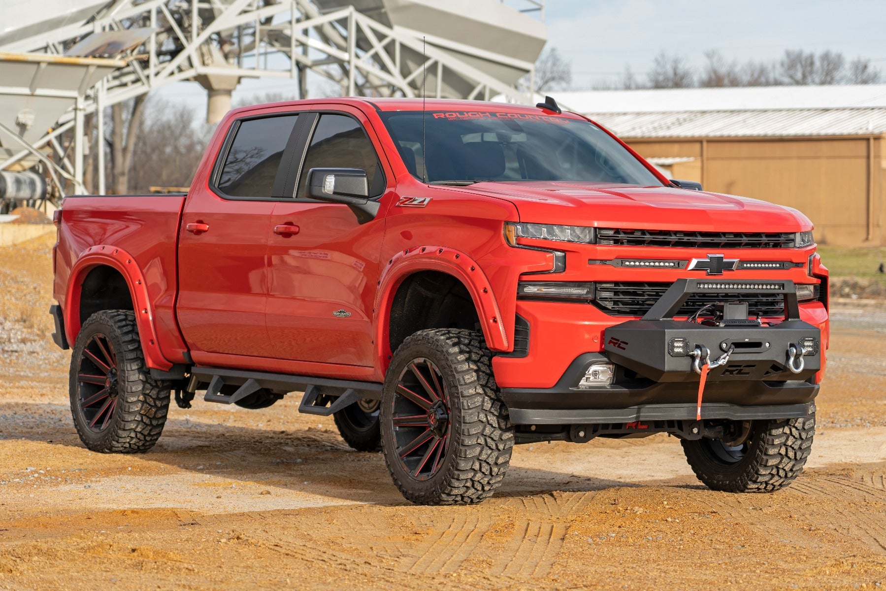 Rough Country EXO Winch Mount Kit | Chevy Silverado 1500 2WD/4WD (2019-2023)