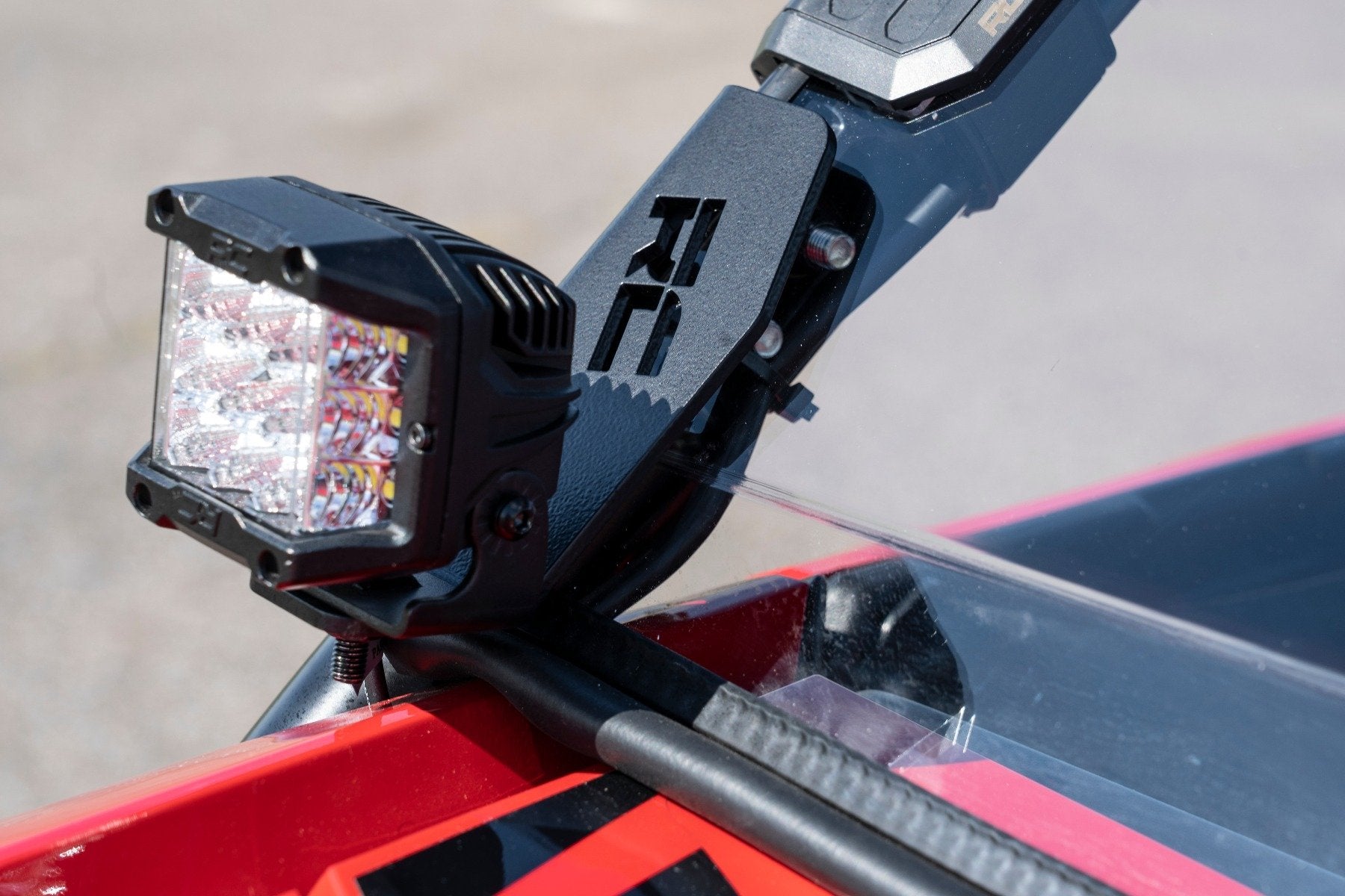 LED Light Kit | Cage Mount | 2" Black Pair | Honda Talon 1000X-4