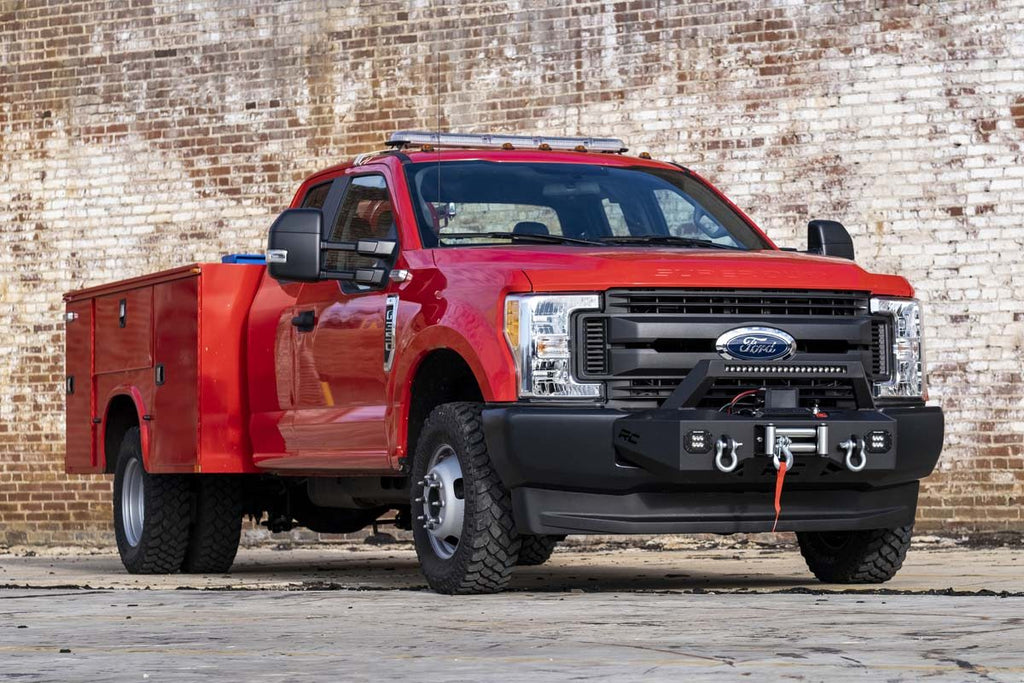 Rough Country EXO Winch Mount Kit | Ford Super Duty 2WD/4WD (2017-2020)