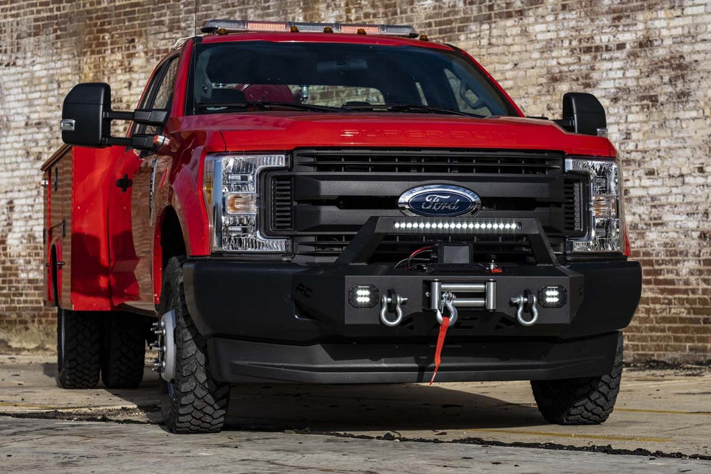 Rough Country EXO Winch Mount Kit | Ford Super Duty 2WD/4WD (2017-2020)