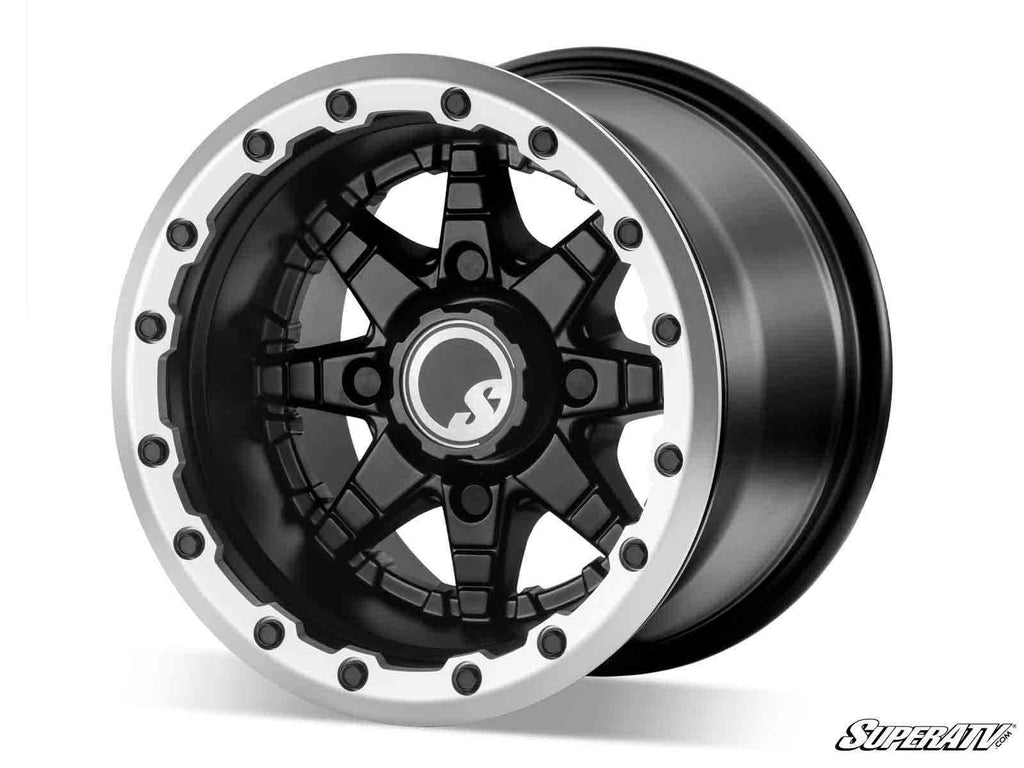 Standard XT Warrior Tires 30x10x15 on 15x10 Healy Lock Series Beadlock Wheels 4/156 Pattern - Offroad Armor
