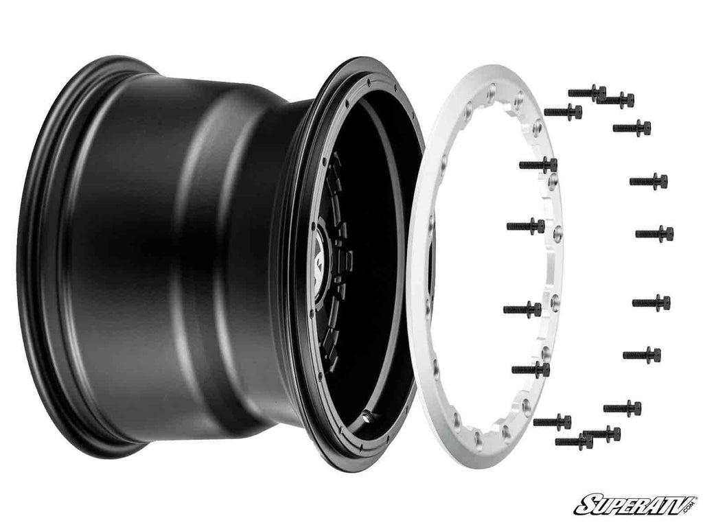 Standard XT Warrior Tires 32x10x14 on 14x10 Healy Lock Series Beadlock Wheels 4/156 Pattern - Offroad Armor