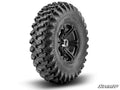 Standard XT Warrior Tires 32x10x14 on 14x7 Bandit H - Series Black Wheels 4/156 Pattern - Offroad Armor