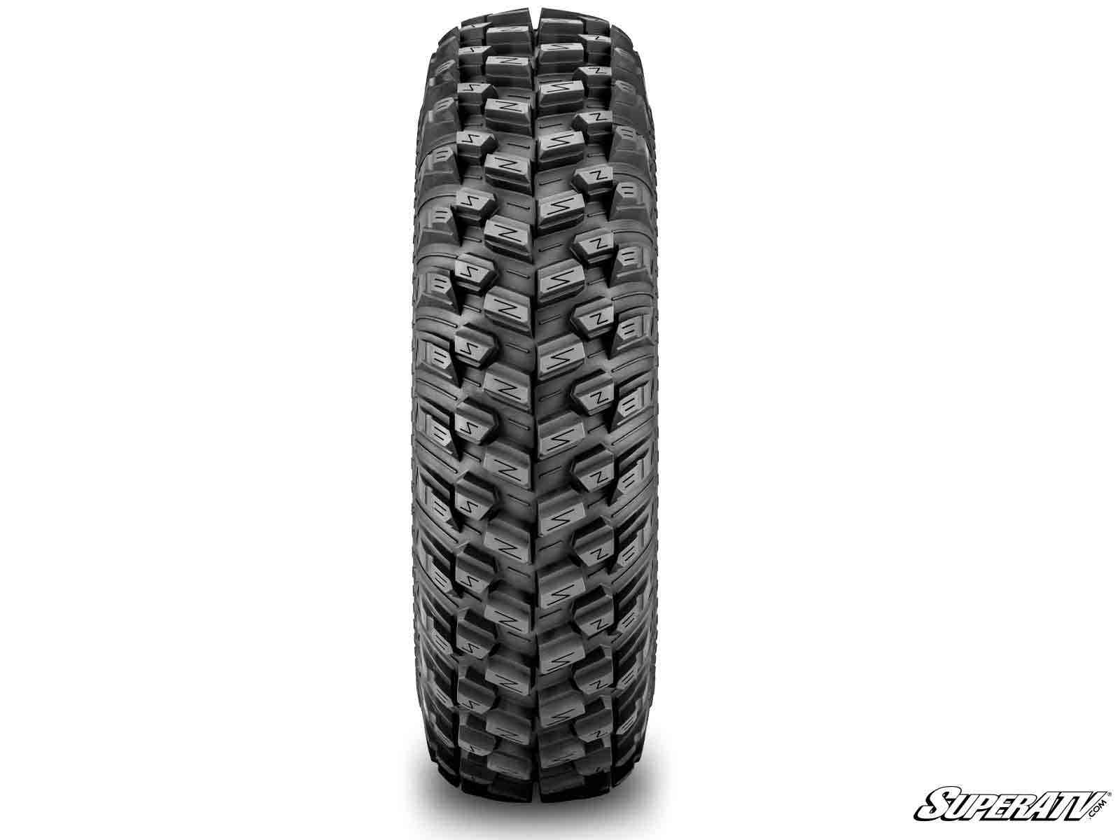 Standard XT Warrior Tires 32x10x15 on 15x10 Assault Industries Hellfire Matte Titanium Wheels 4/136 Pattern - Offroad Armor