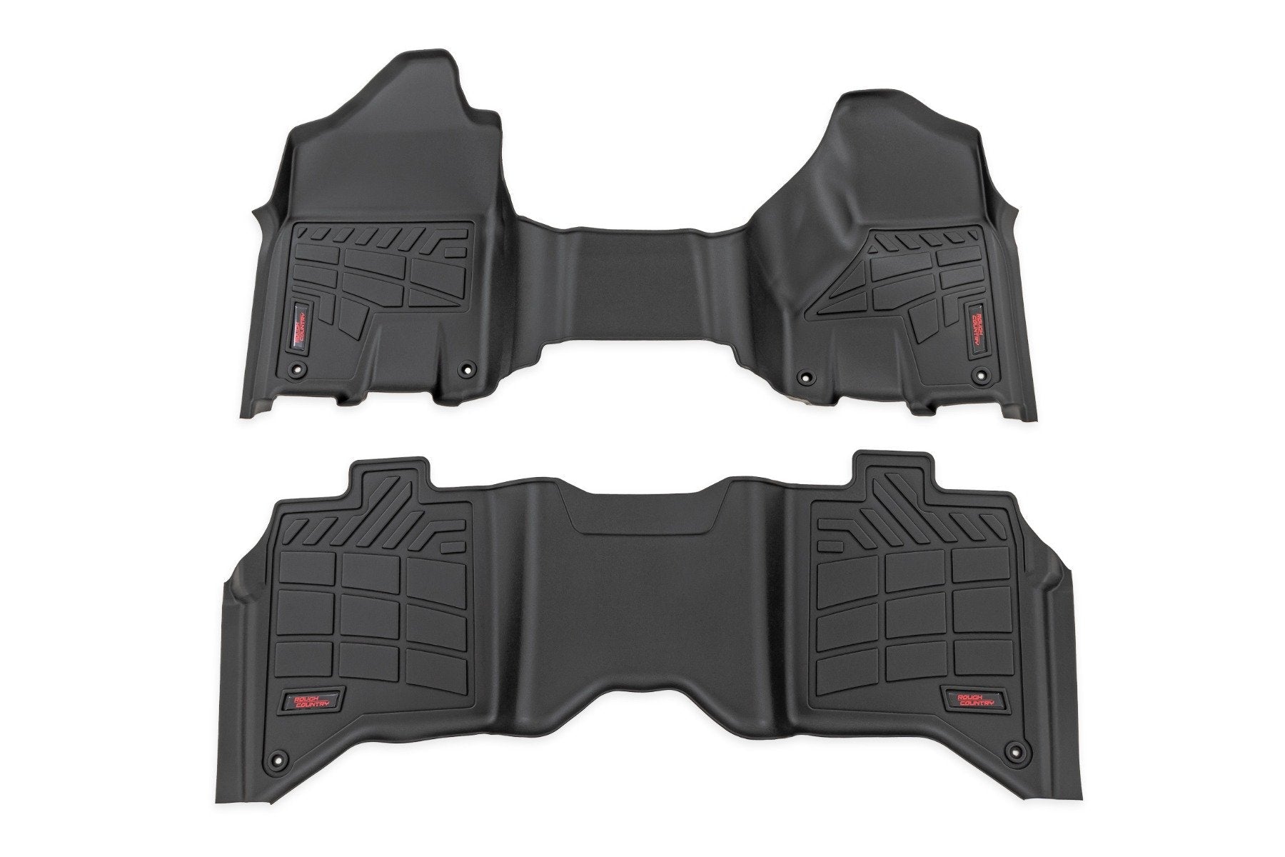 Sure - Fit Floor Mats | Front & Rear | Crew | Ram 2500/3500 2WD/4WD (2019 - 2024) - Offroad Armor