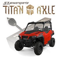 Titan 2019+ Polaris Rzr S/Polaris General Rear Axle - Offroad Armor