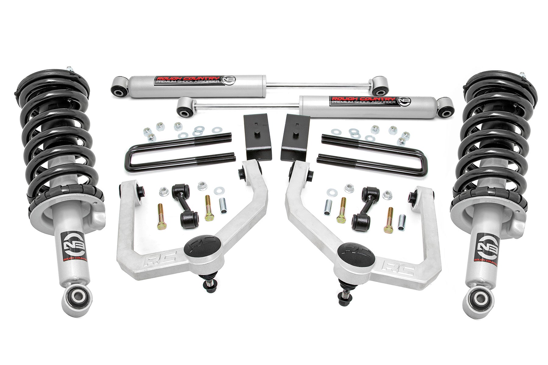 3 Inch Lift Kit | N3 Struts & Shocks | Nissan Titan 2WD/4WD (04-21)