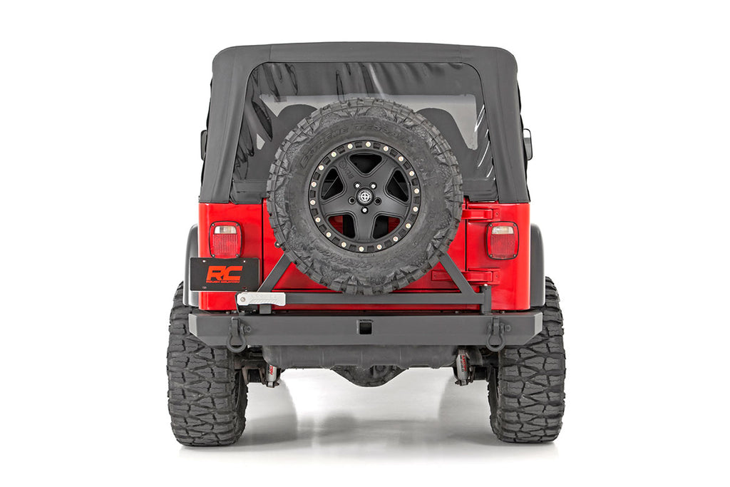 Rough Country Rear Bumper | Tire Carrier | Jeep Wrangler TJ 4WD (1997-2006)