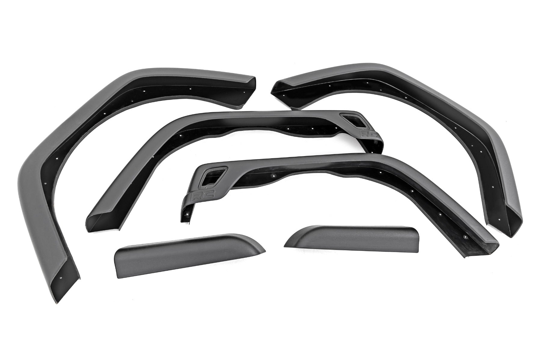 Rough Country Fender Flare Kit | 5.5" Wide | Jeep Wrangler TJ 4WD (1997-2006)