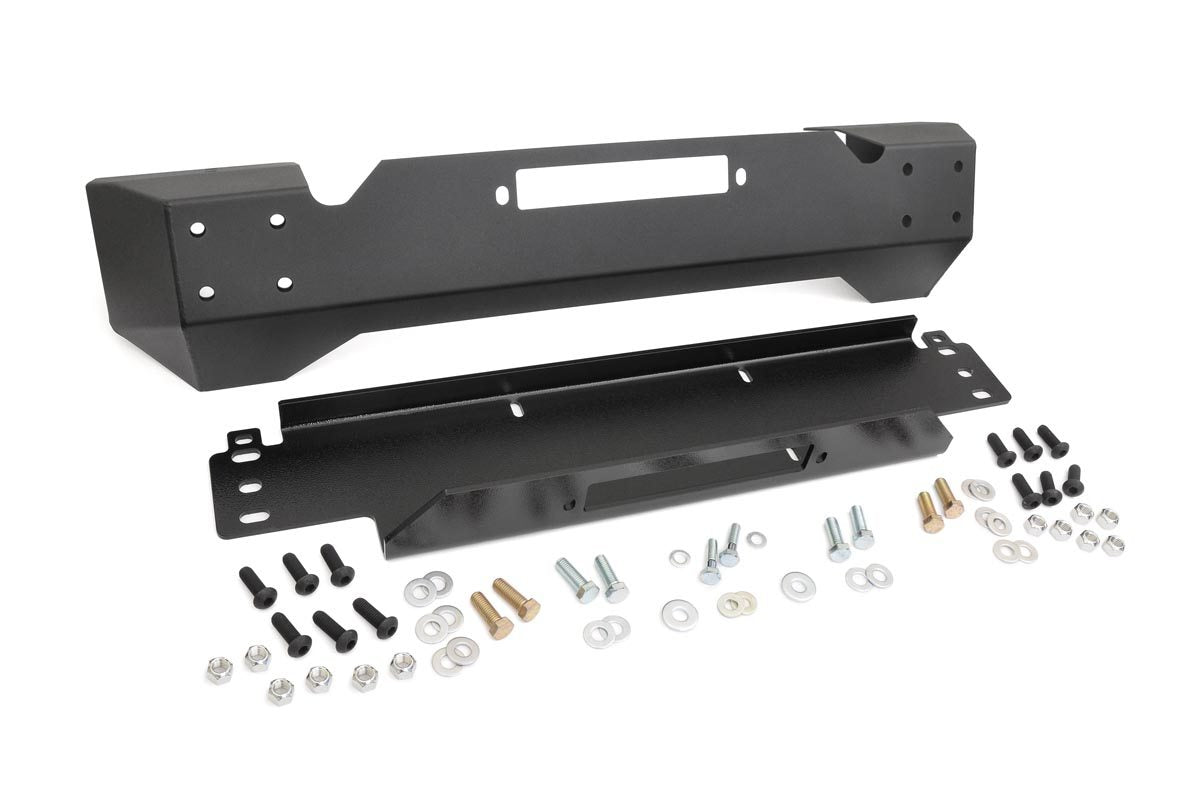 Rough Country Front Stubby Winch Bumper | Jeep Wrangler TJ 4WD (1997-2006)