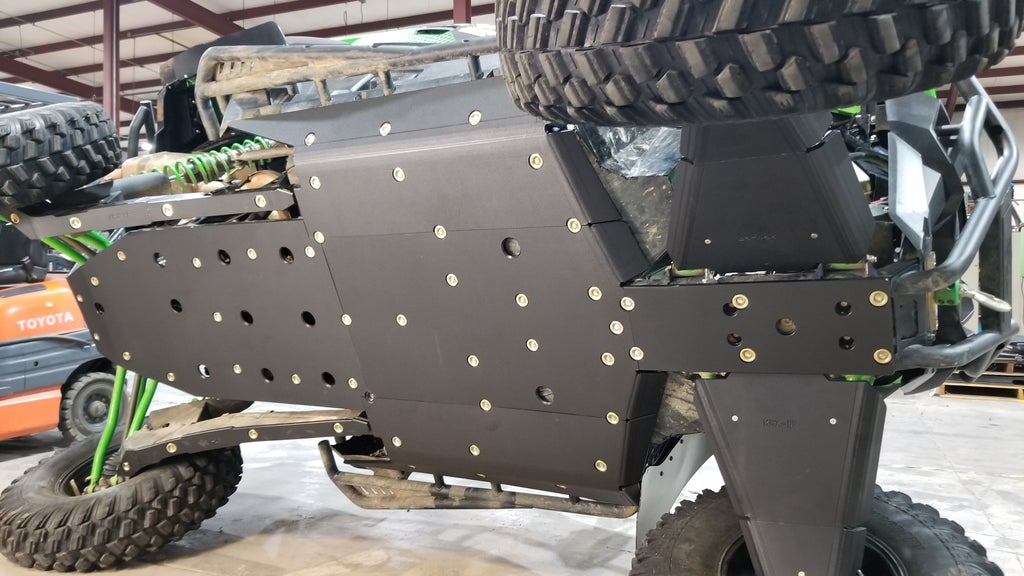 Trail Armor Kawasaki Krx 1000, Krx 1000 Special Edition, Krx 1000 Trail Edition And Krx 1000 Es Full Skids With Integrated Side Skid Plates - Offroad Armor