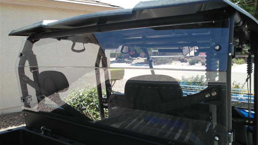 Trail Armor Ranger 800, Ranger 800 Crew, Ranger 570 Fullsize Economy (With Struts), Range 570 - 6 Fullsize Economy Crew (With Struts), Ranger 900 Diesel, Ranger 900 Diesel Crew And Ranger 800 6X6 Rear Window Dust Shield Kit With Fast Clamps - Offroad Armor