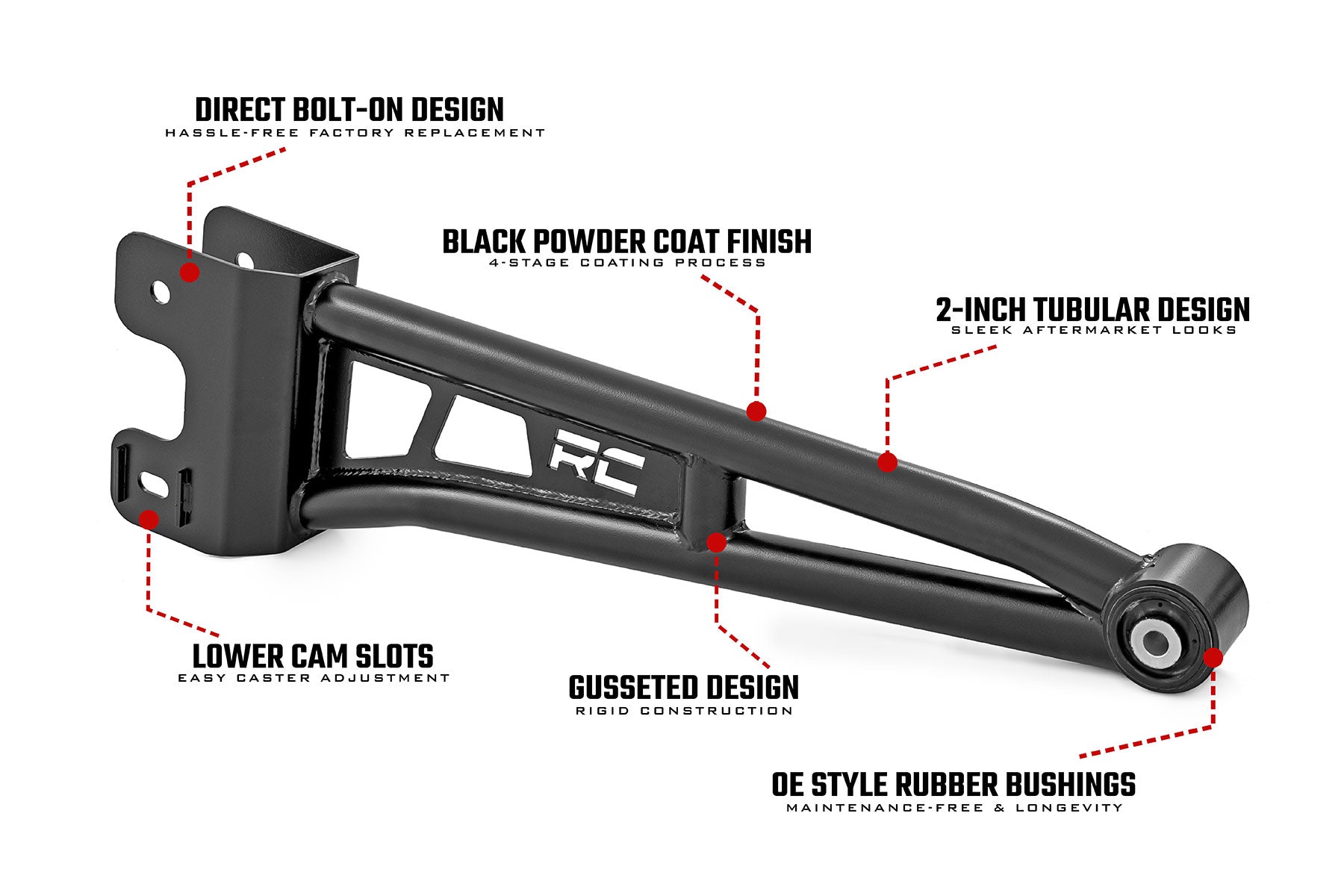 Radius Arm Upgrade | Ford F-250/F-350 Super Duty 4WD (2023-2025)