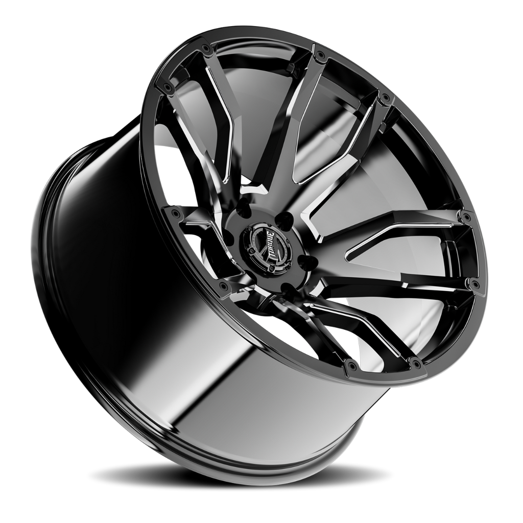 Torque Impact | Gloss Black w/Milled Accents | 20x9 | 6x135 | -12mm