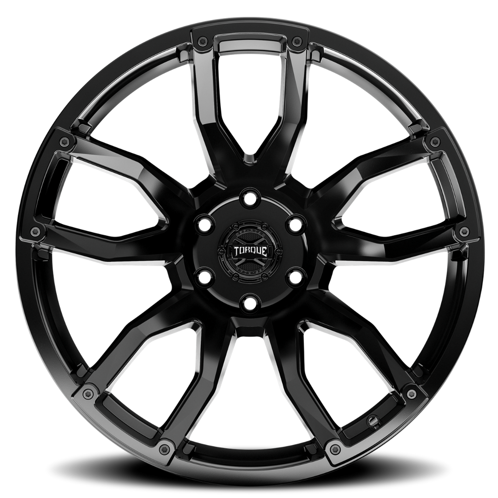 Torque Impact | Satin Black| 20x9 | 6x135 | -12mm