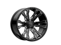 Torque Prime | Gloss Black w/Milled Accent | 20x9 | 6x5.5 | -12mm