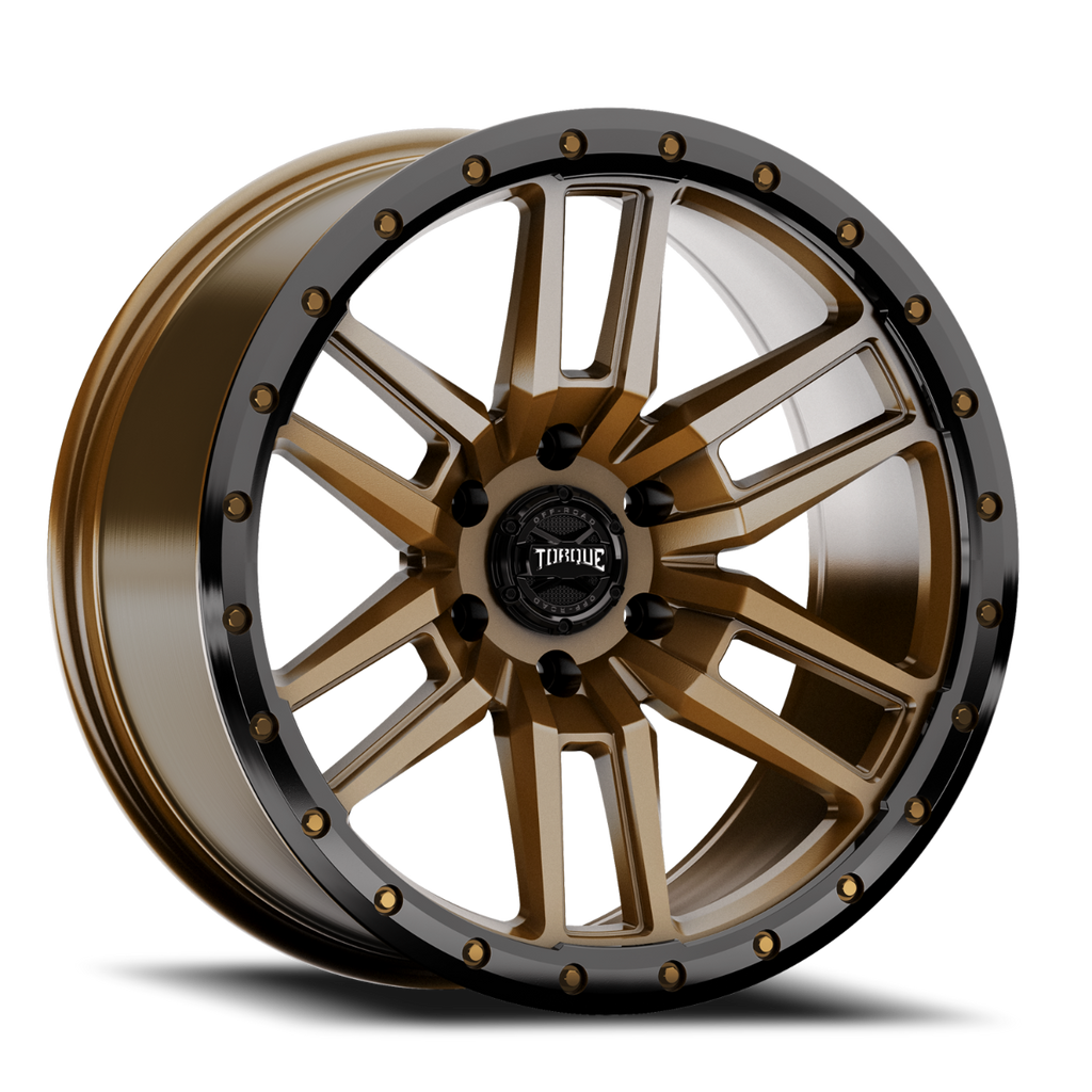 Torque Pritchett | Bronze w/Black Lip | 20x9 | 6x135 | -12mm