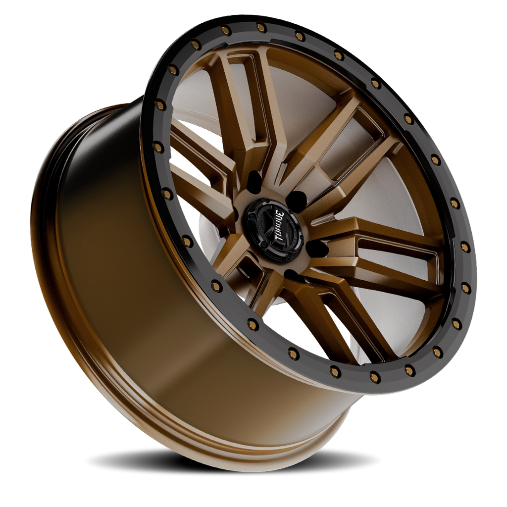 Torque Pritchett | Bronze w/Black Lip | 20x9 | 6x5.5 | -12mm