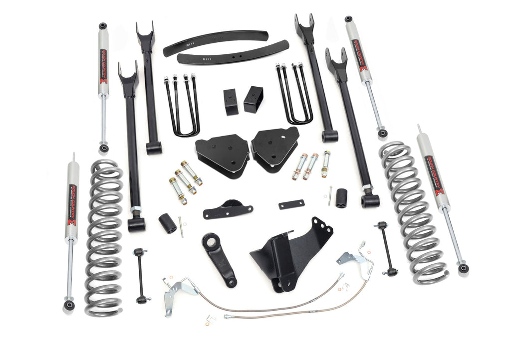 6 Inch Lift Kit | Gas | 4 Link | M1 | Ford Super Duty 4WD (08-10)