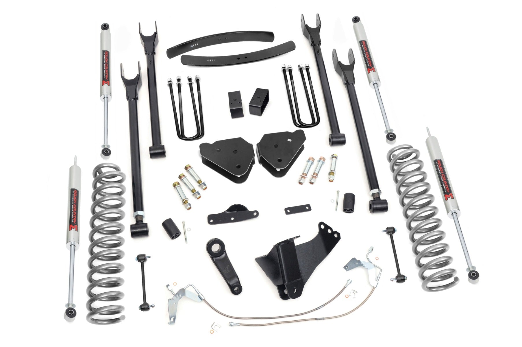 6 Inch Lift Kit | Gas | 4 Link | M1 | Ford Super Duty 4WD (08-10)