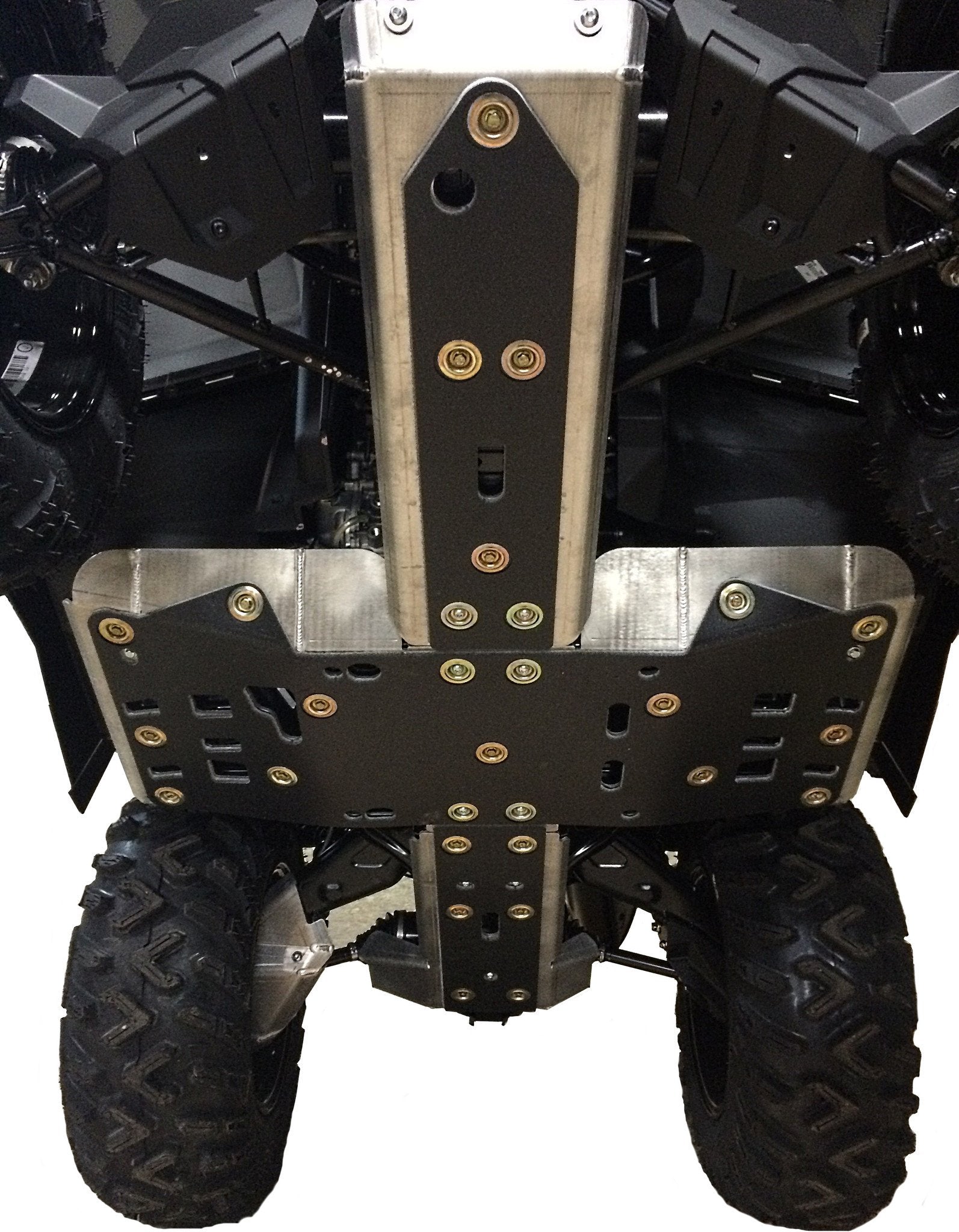 8-Piece Can-Am Outlander Complete Aluminum Skid Plate Set