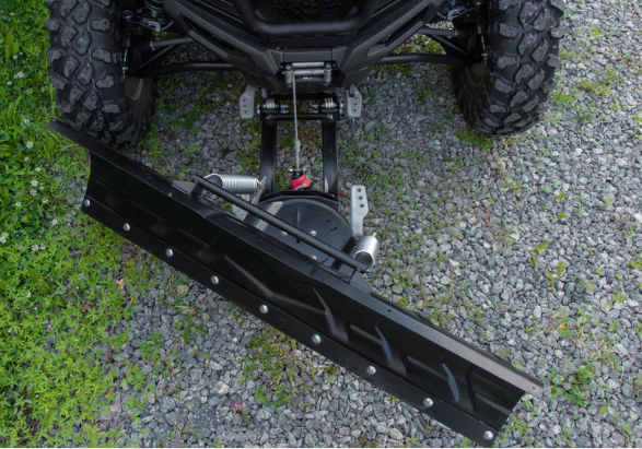 Rival Powersports Universal UTV Snow Plow Kit with Stamped Steel Blade 54"/60"/72" Includes Mount