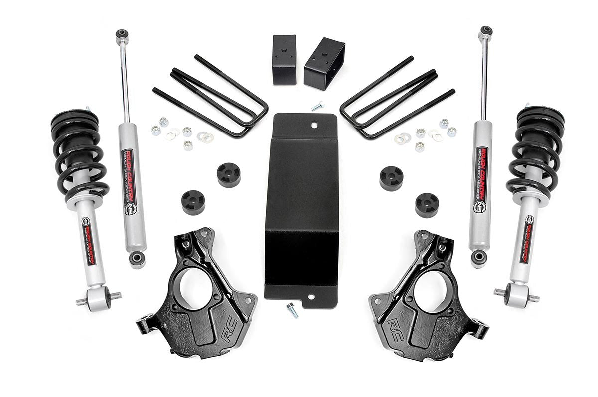 3.5" Lift Kit | Alu/Stamp Steel LCA | N3 Strut | Chevy/GMC 1500 (14-18)