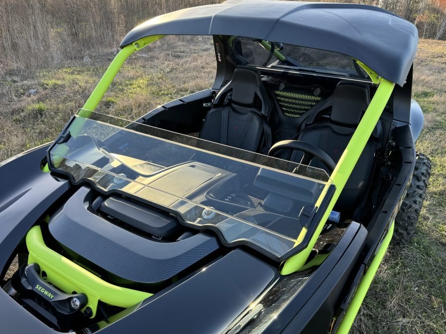 Villain Half Windshield (Fits SX10 - WX, SX10 - X, SX10 - E, 2023 - Up) - Offroad Armor