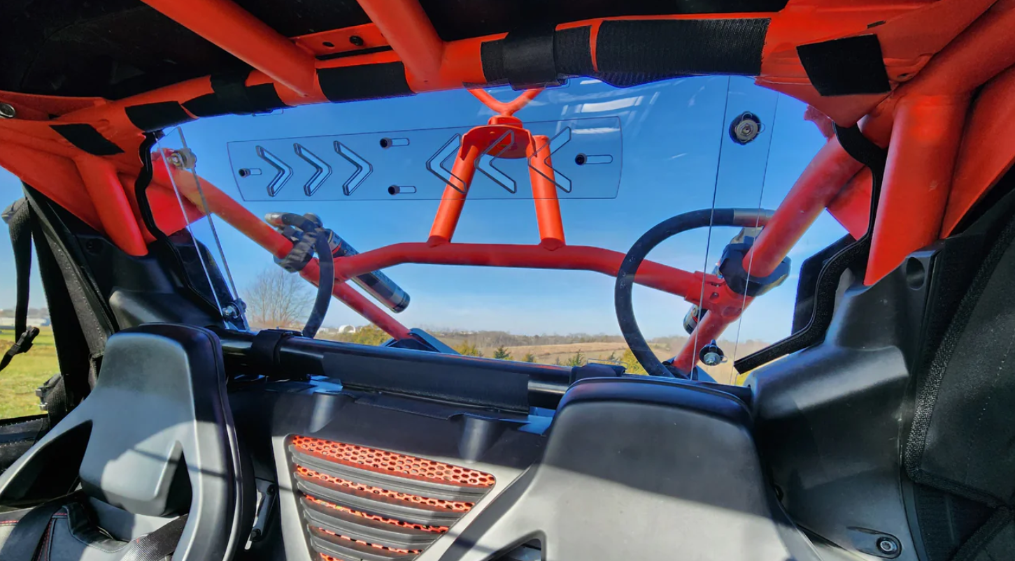Segway Villain - 3-Piece Polycarbonate Rear Windshield