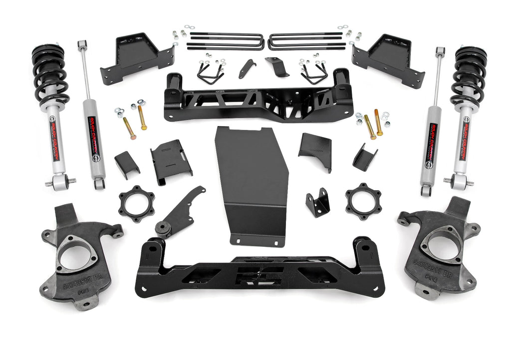 6 Inch Lifit Kit | Cast Steel | N3 Struts | Chevy/GMC 1500 (14-18)