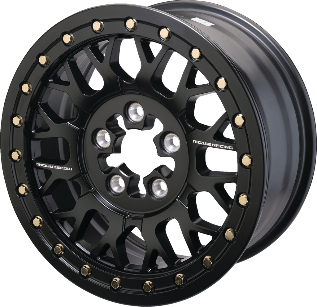 Wheel - 346X - Beadlock/6 Lug - Front/Rear - Black - 6/5.5 - 15x7 - 5+2 - Offroad Armor