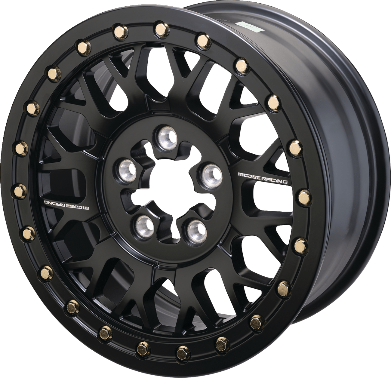 Wheel - 346X - Beadlock/6 Lug - Front/Rear - Black - 6/5.5 - 15x7 - 5+2 - Offroad Armor