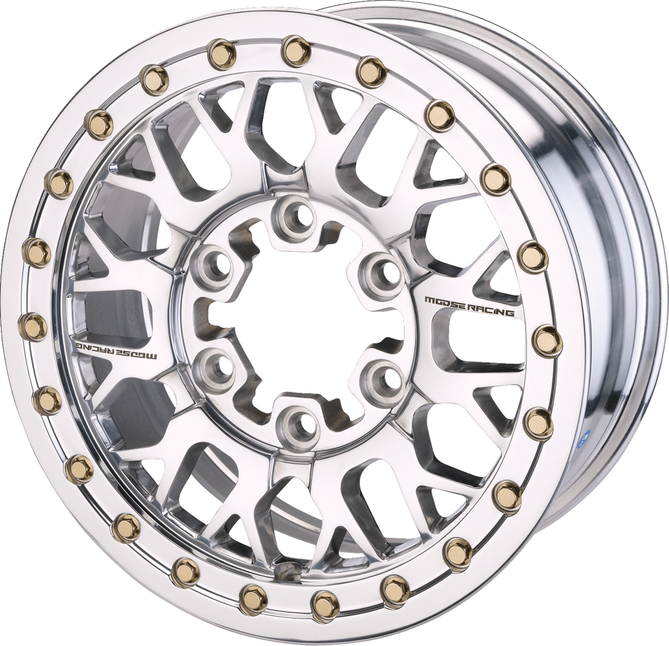 Wheel - 346X - Beadlock/6 Lug - Front/Rear - Silver - 15x7 - 6/5.5 - 5+2 - Offroad Armor