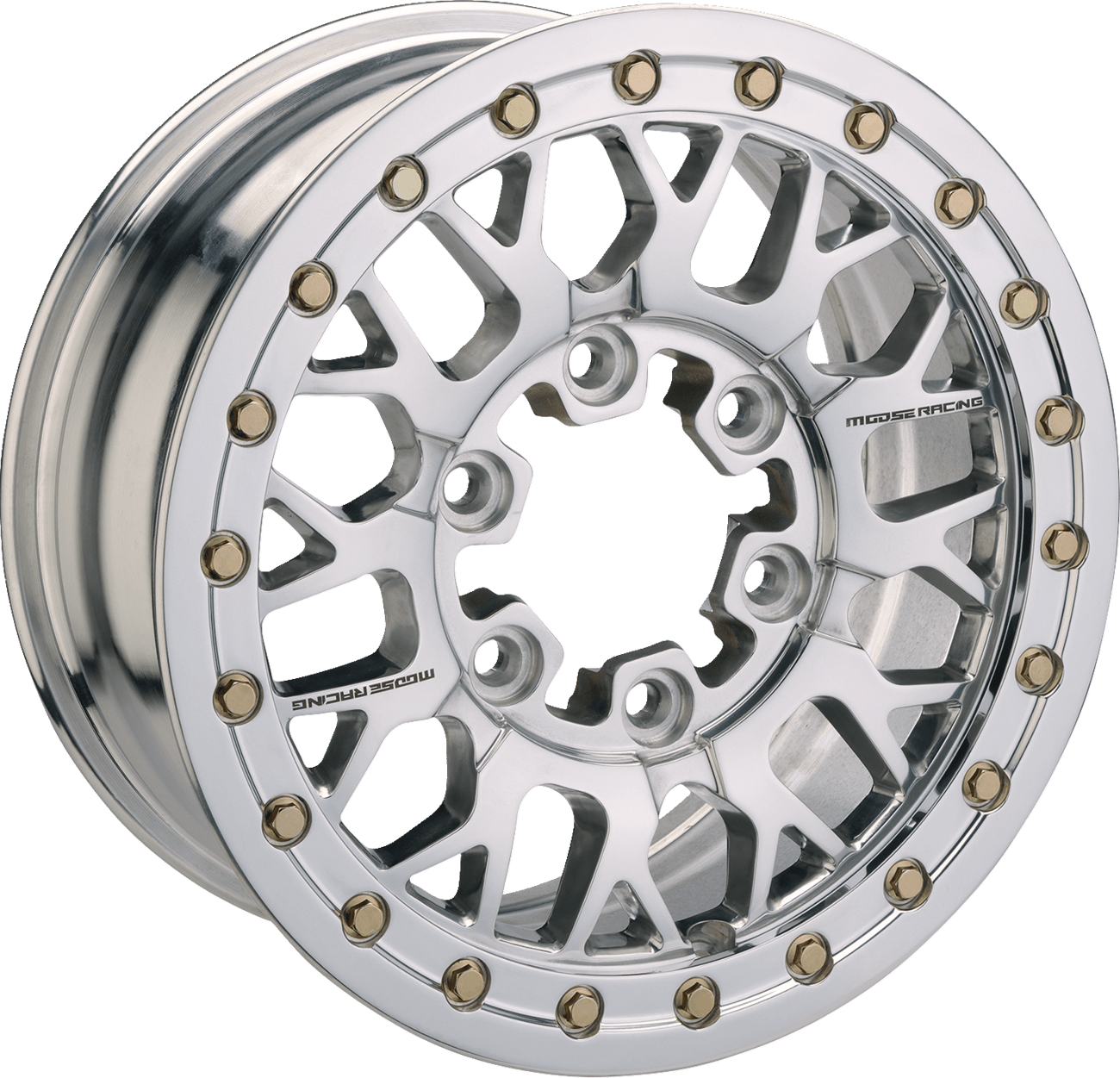 Wheel - 346X - Beadlock/6 Lug - Front/Rear - Silver - 15x7 - 6/5.5 - 5+2 - Offroad Armor