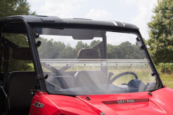 Windshield Versa - Fold (Hard Coated Scratch Resistant Poly)Polaris Pro - Fit Ranger - Offroad Armor