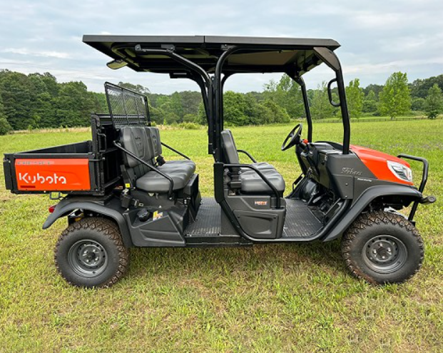 BLACK ALUMINUM CANOPY WITH QUICK-RELEASE CLAMPS FOR RTV-X1140